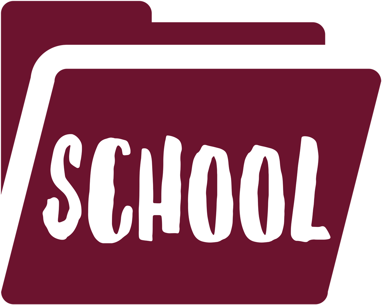 Folder Icons School - Sign (1400x1400), Png Download