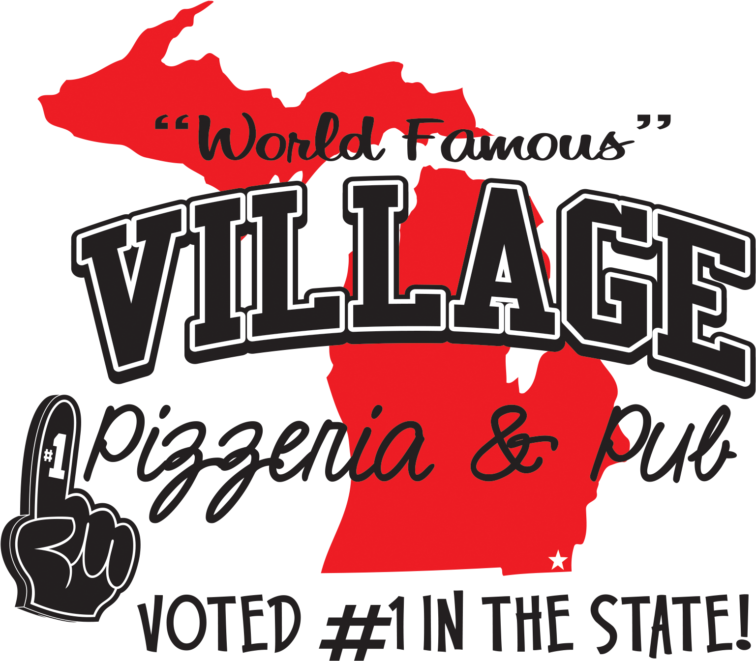 Village Pizzeria & Pub - Village Pizza Temperance (1700x1700), Png Download