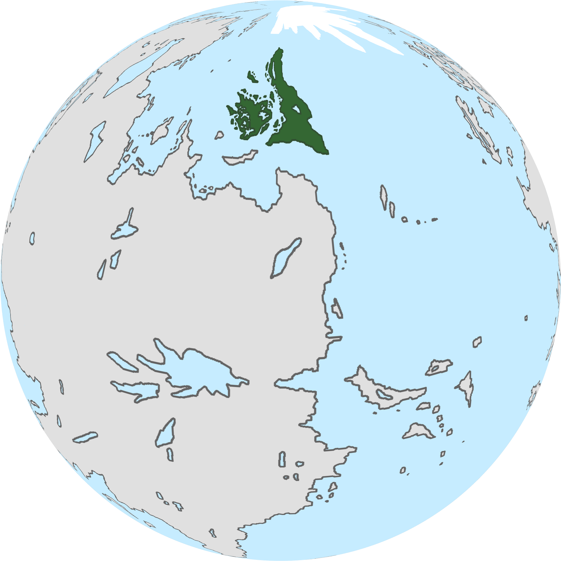 Decoria Location - Globe - Earth (2000x2000), Png Download