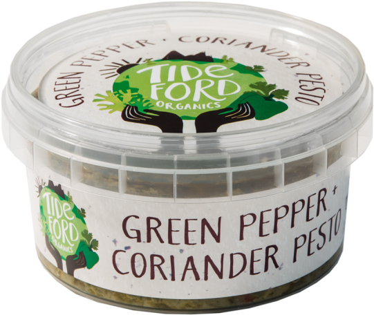 Green Pepper Coriander Pesto - Grated Parmesan (600x573), Png Download