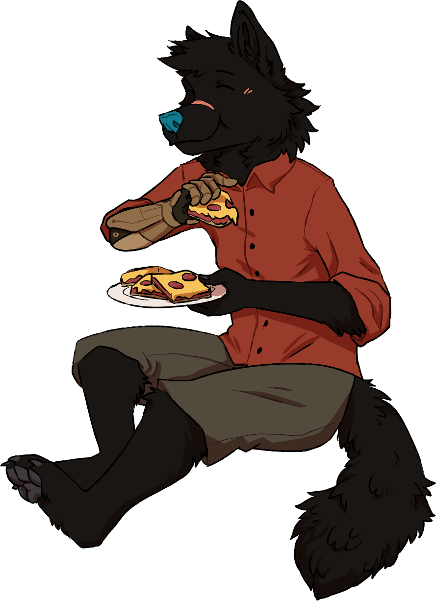 Pizza P I Z Z A - Sitting (889x1226), Png Download