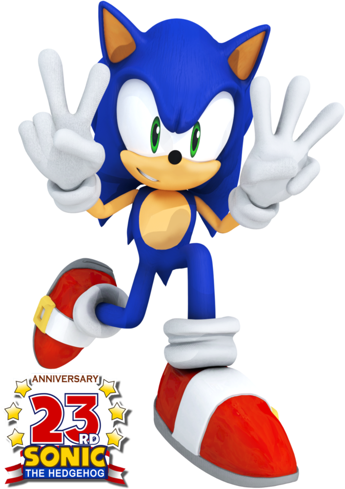 Sonic The Hedéghog - De Gta Sonic (781x1023), Png Download