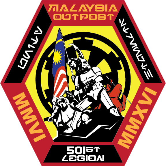 501st Legion Malaysia Outpost 10th Anniversary Patchit - 501st Legion (575x575), Png Download