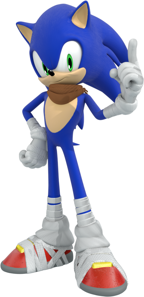 Sonic Sticker - Sonic The Hedgehog In Sonic Boom (1024x1024), Png Download