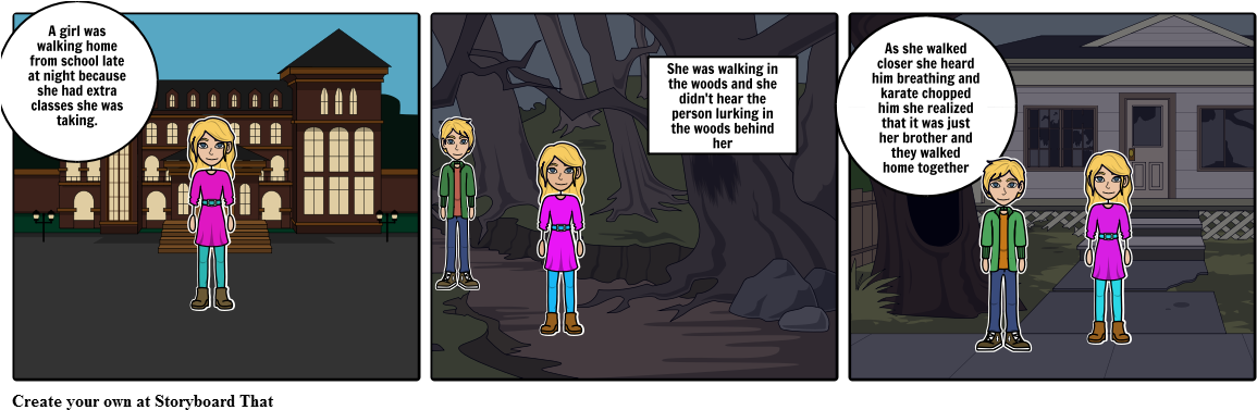 Walking Home From School - Cartoon (1164x385), Png Download