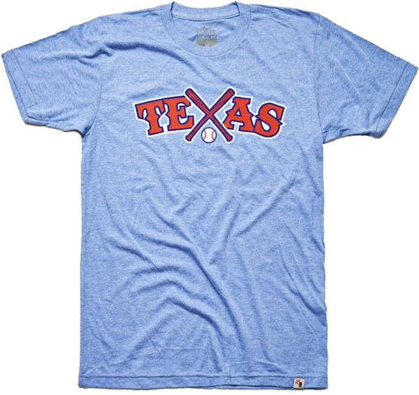 Local Revere Texas Rangers Texas Baseball Never Ever - Active Shirt (600x600), Png Download