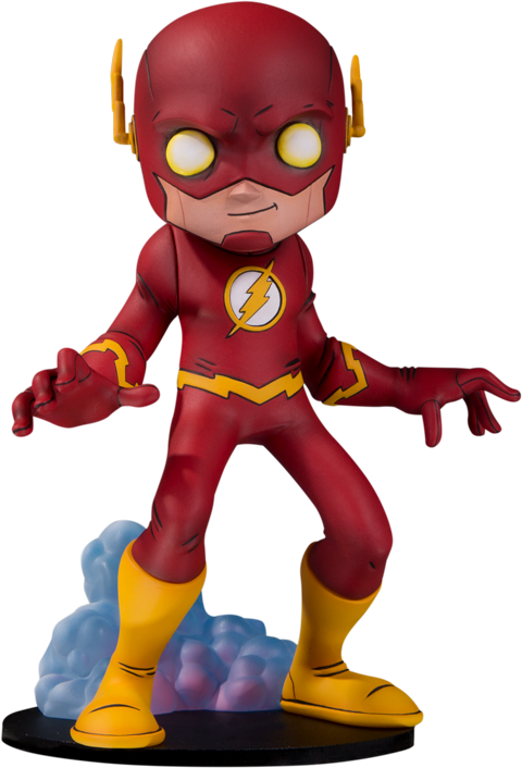 Dc Collectibles The Flash Vinyl Collectible - Dc Artists Alley The Flash (480x706), Png Download