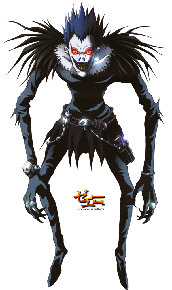 Ryuuku Photo Ryuuku - Death Note Ryuk Full Body (608x1024), Png Download