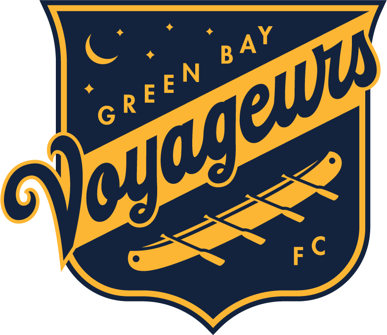 Green Bay Voyageurs Fc Announced - Emblem (783x678), Png Download