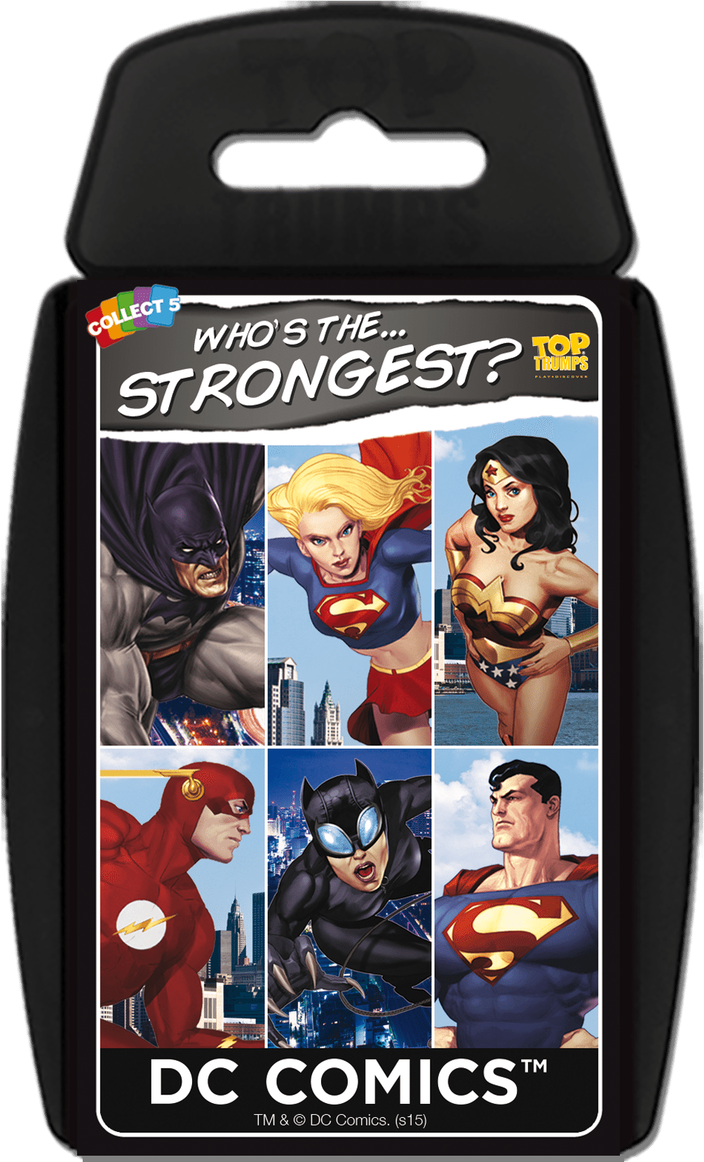 Dc-comics - Top Trumps Dc Comics (1092x1785), Png Download
