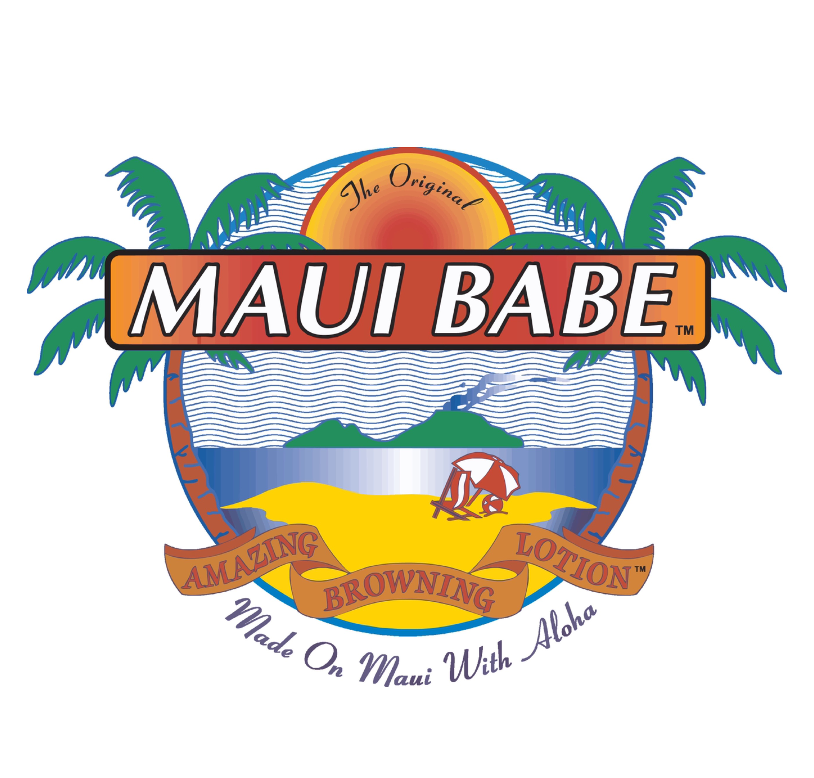 Maui Babe, Inc - Maui Babe Logo (2791x2710), Png Download