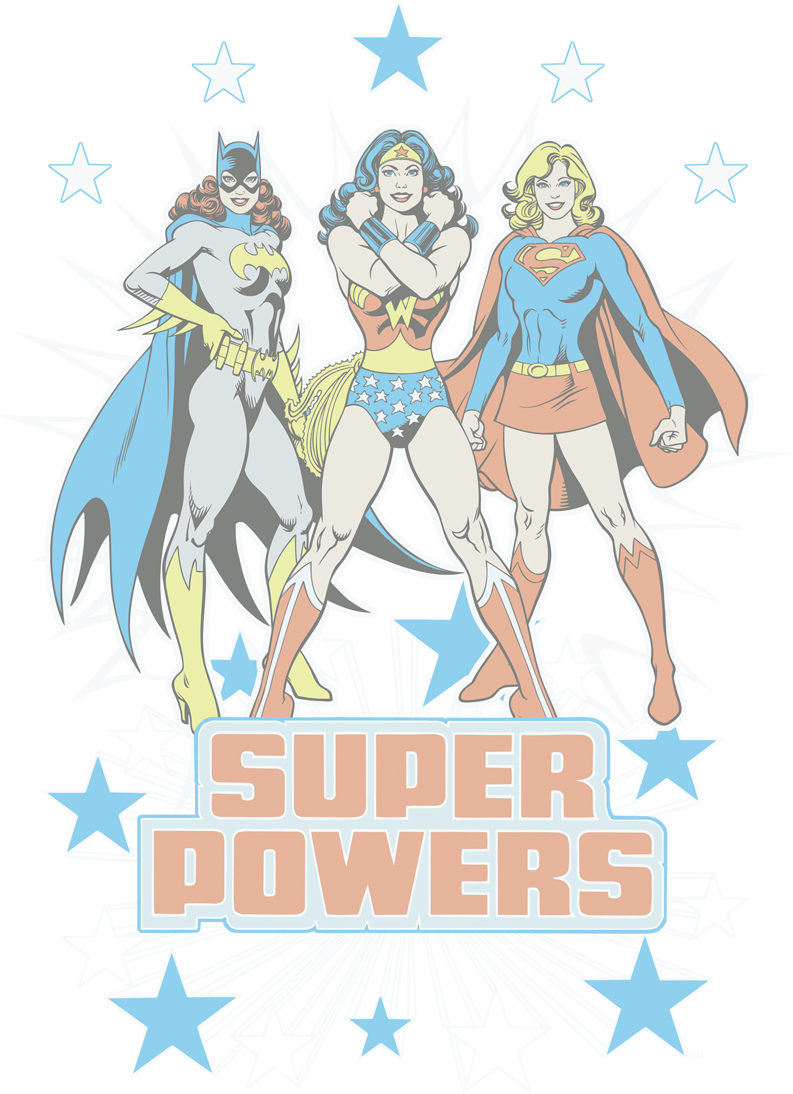 Dc Comics Super Powers X3 Juniors T-shirt - Jose Luis Garcia Lopez Batgirl (792x1104), Png Download