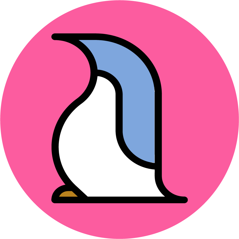 Blue Penguins Logos (909x909), Png Download