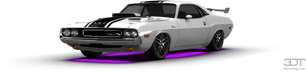 Dodge Challenger Coupe 1970 Tuning - Dodge Challenger (1004x373), Png Download