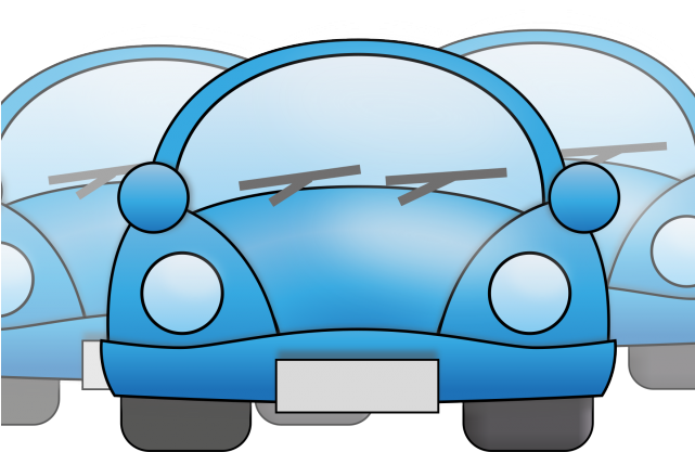 Blue Car Clipart Smoke Clipart (640x480), Png Download