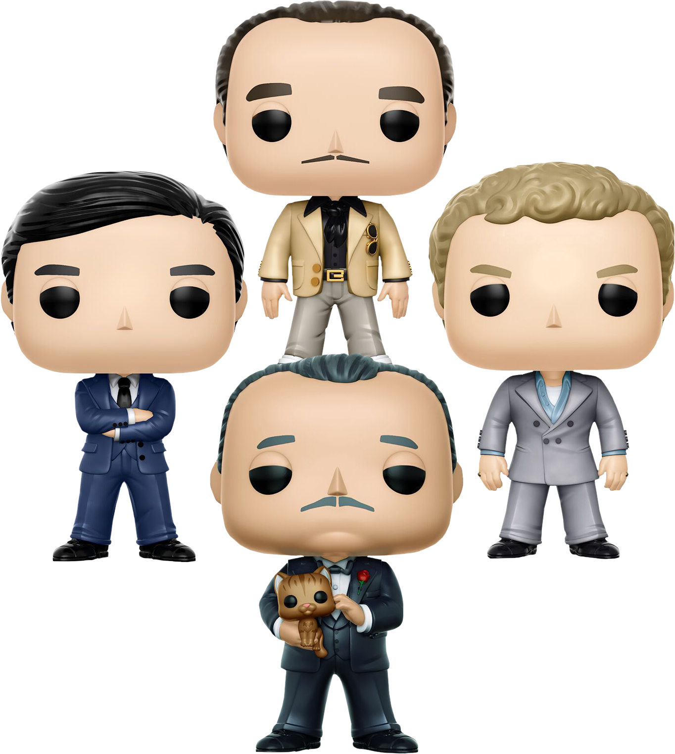 The - Godfather Pop Funko (1364x1524), Png Download