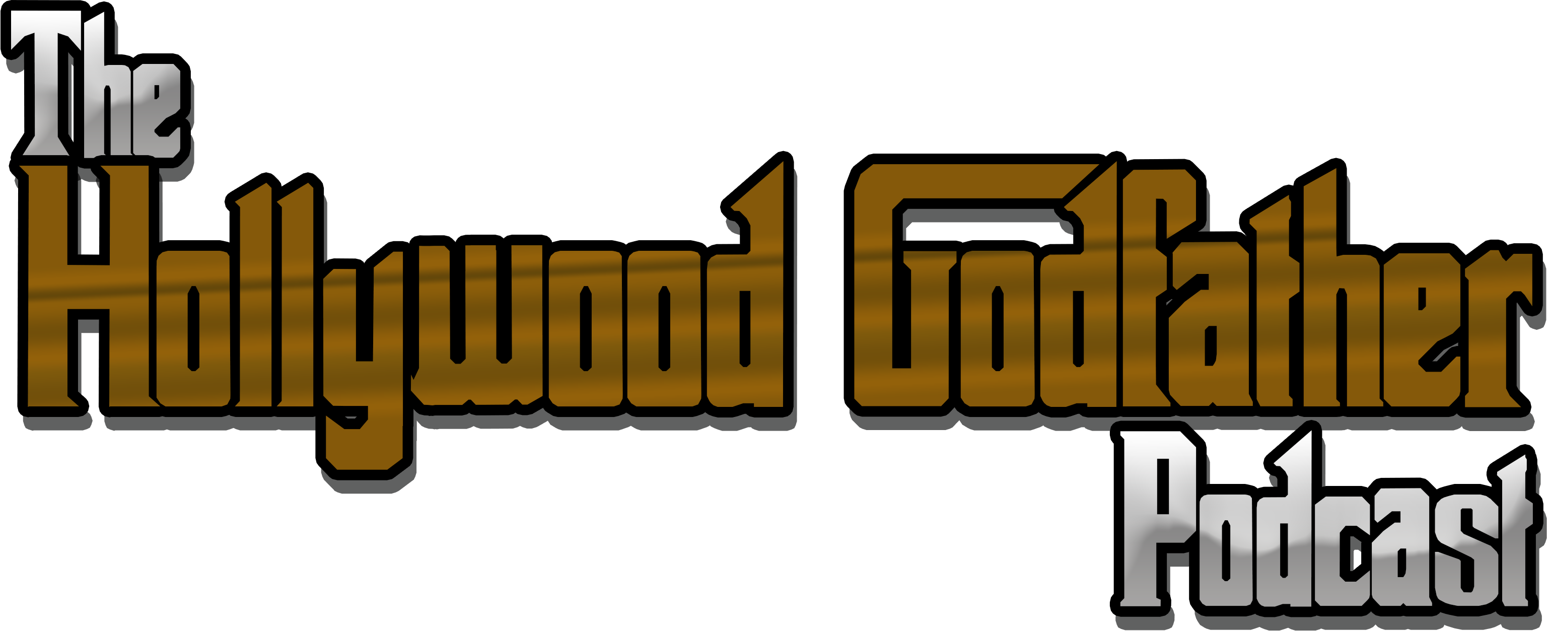 Hollywood Godfather Podcast Hollywood Godfather Podcast - Godfather (3072x1253), Png Download
