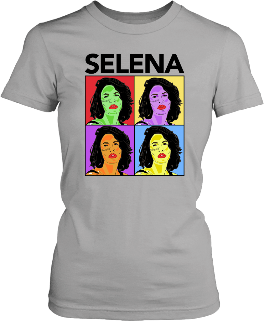 Selena Quintanilla Pop Art Shirt - Shirt (1024x1024), Png Download