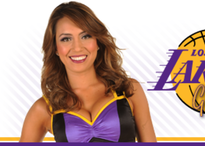 Laker Girls Logo (700x500), Png Download