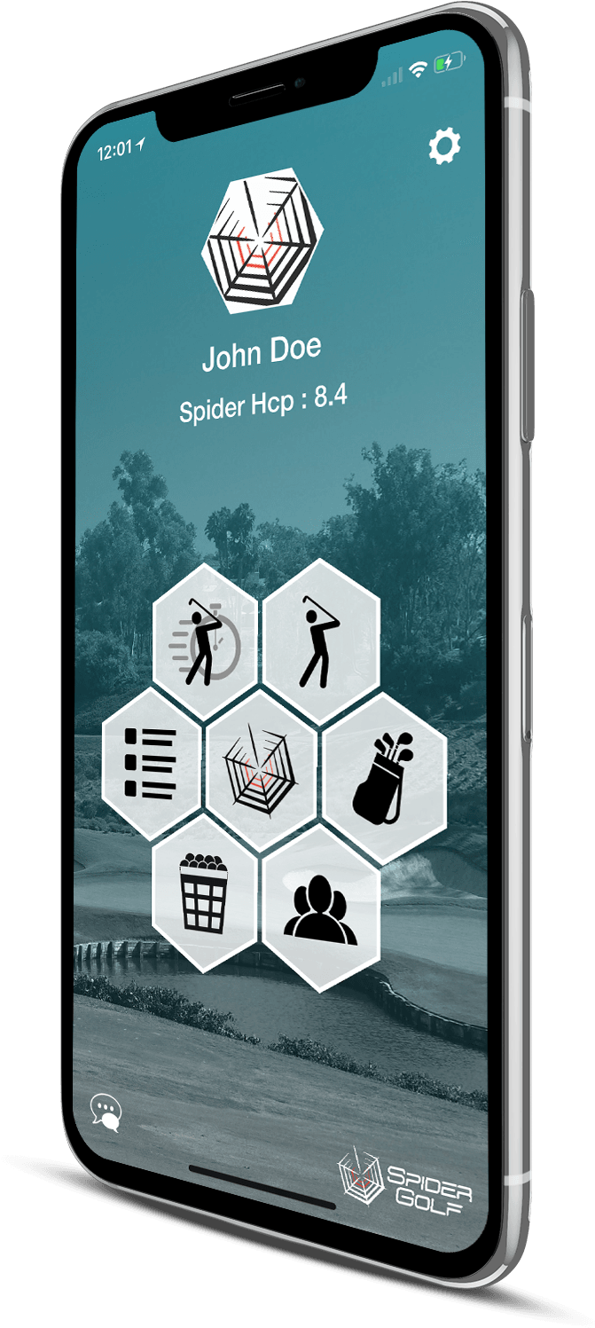Download Spider Golfdiscover Spider Putt - Smartphone (714x1500), Png Download