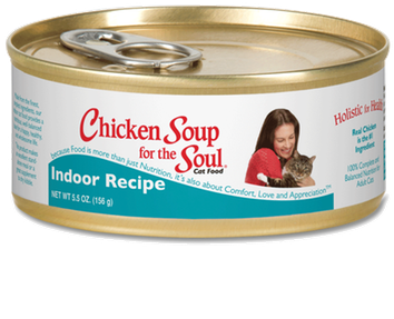 Chicken Soup For The Soul Indoor Hairball Cat Canned - Chicken Soup For The Soul (500x366), Png Download