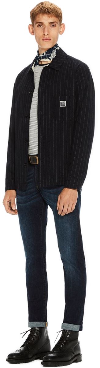 Scotch & Soda 144839 Nos Ralston-beaten Back Col - Mad Men Suits (800x1200), Png Download