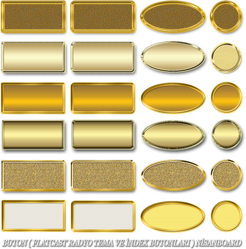 Altın Butonlar, Png Altın Butonlar, Gold Button Png - Gold (900x900), Png Download