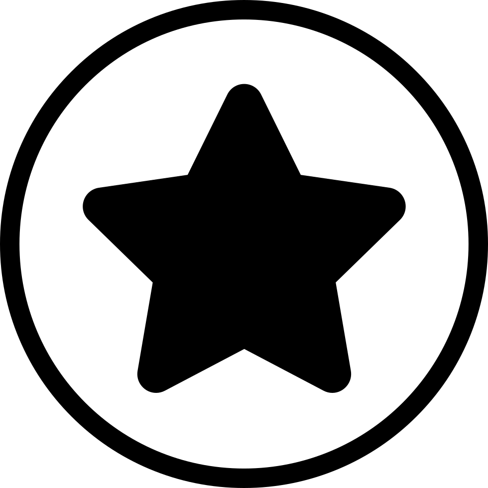 Png File - Logo De Una Estrella Negra (980x980), Png Download