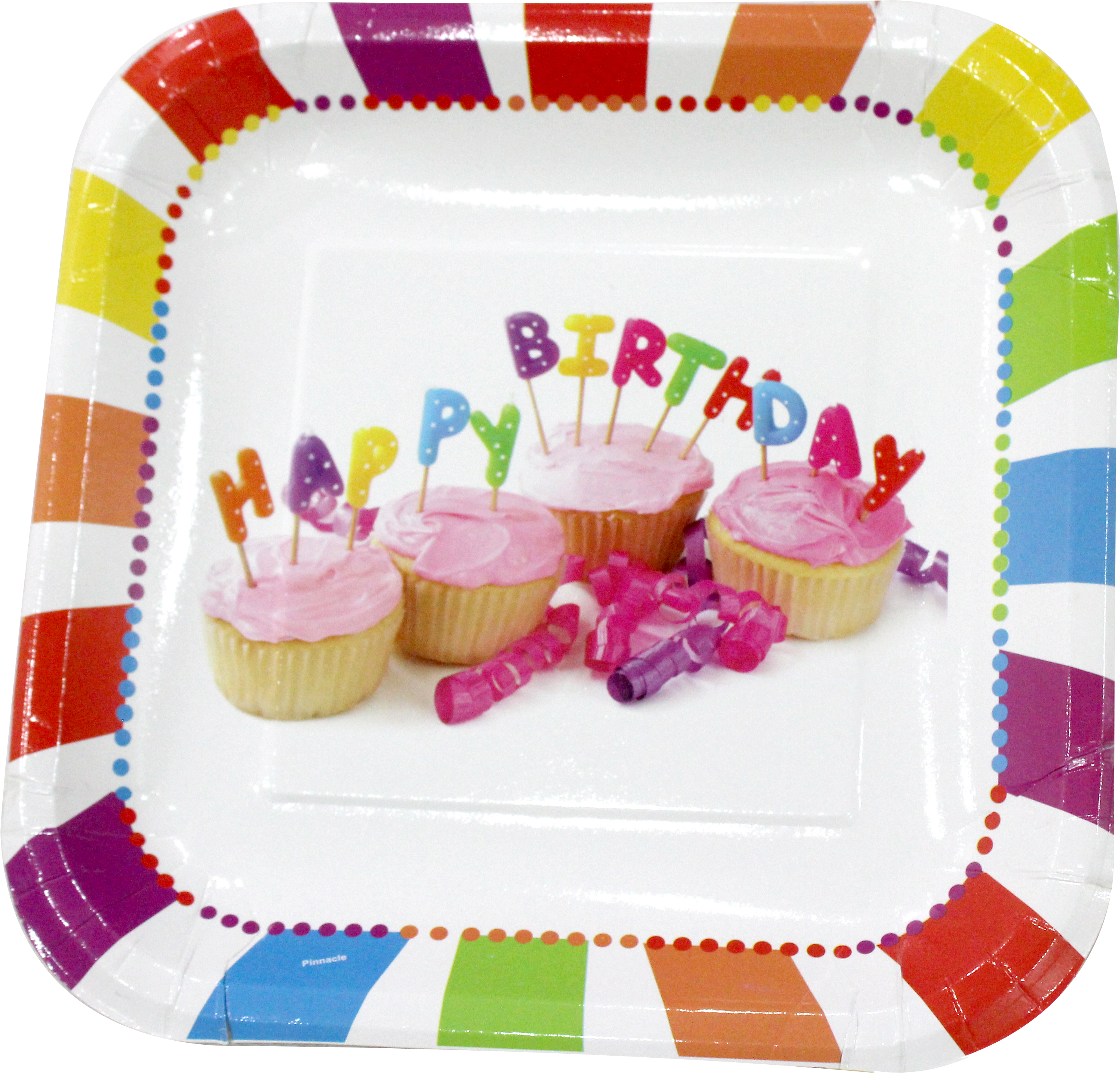 Paper Plate Item Code - Birthday (4224x4291), Png Download