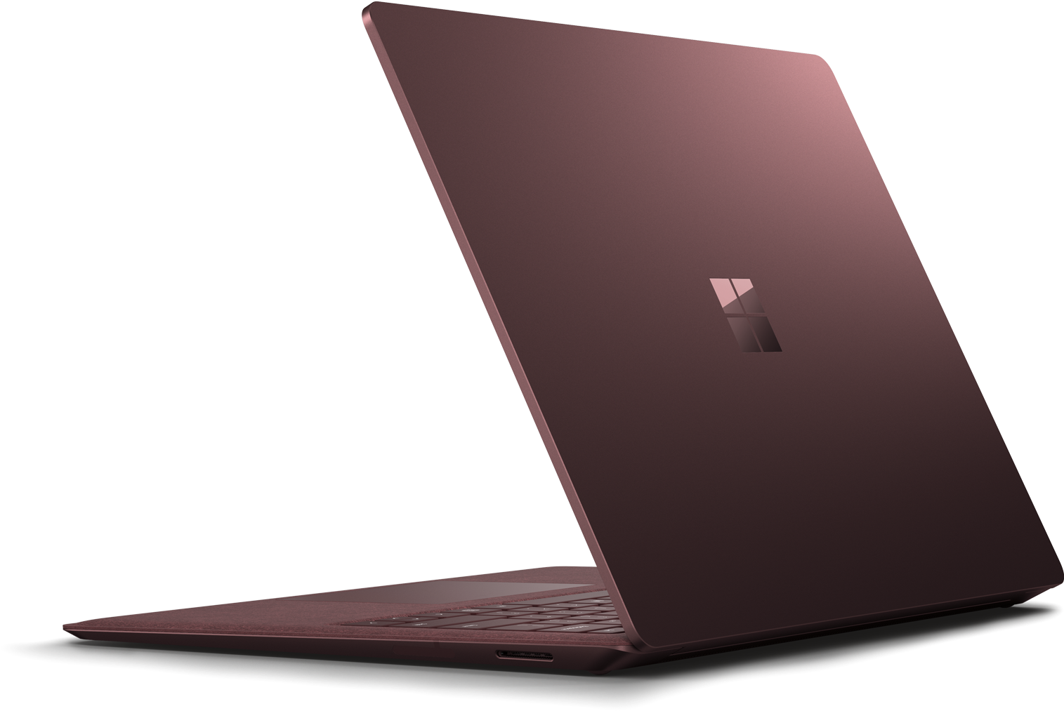 Laptop Back Png - Microsoft Surface Laptop Burgundy (2048x1152), Png Download