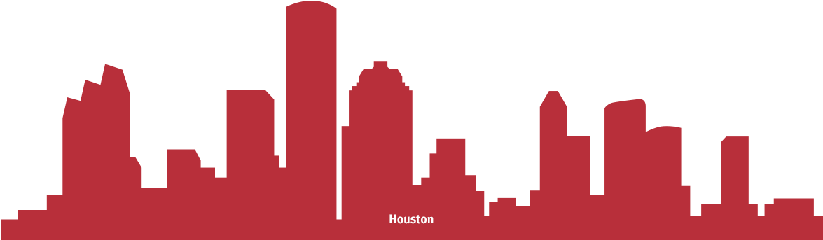 Expanding Opportunities The Kresge Foundation Png Houston - Houston Skyline Transparent Background (1174x555), Png Download