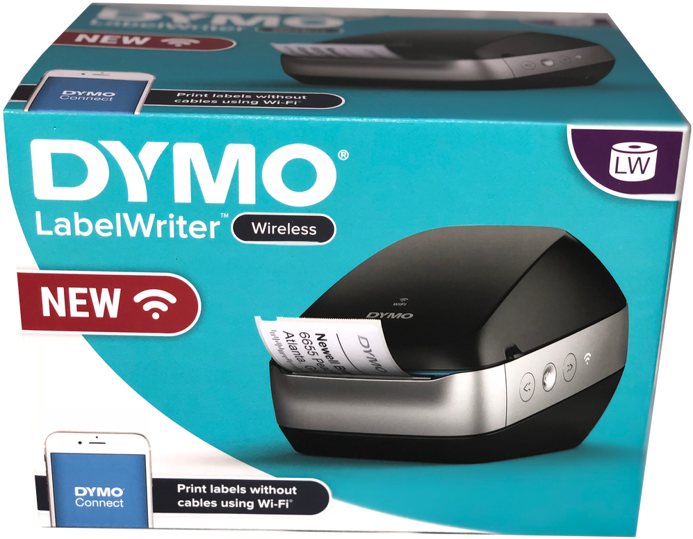 Download Dymo Labelwriter Wireless Labeller Printer In Black Icon PNG