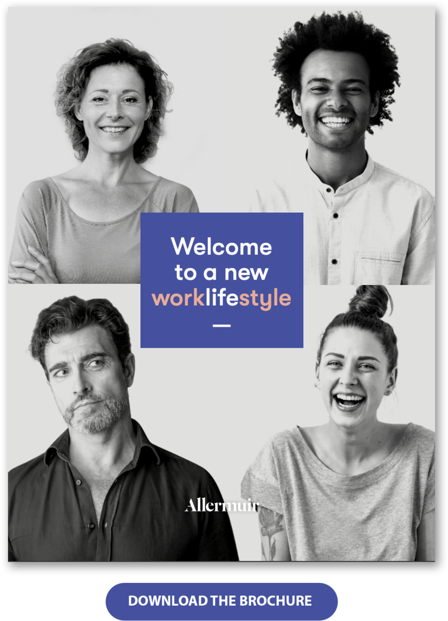 Allermuir Office Furniture Brochure - Collage (1000x1298), Png Download