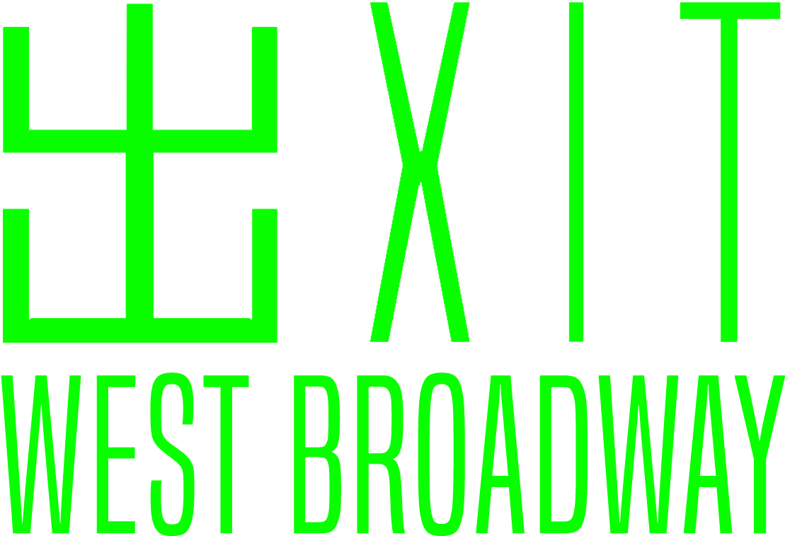 Exit West Broadway Png - Orange (1219x935), Png Download