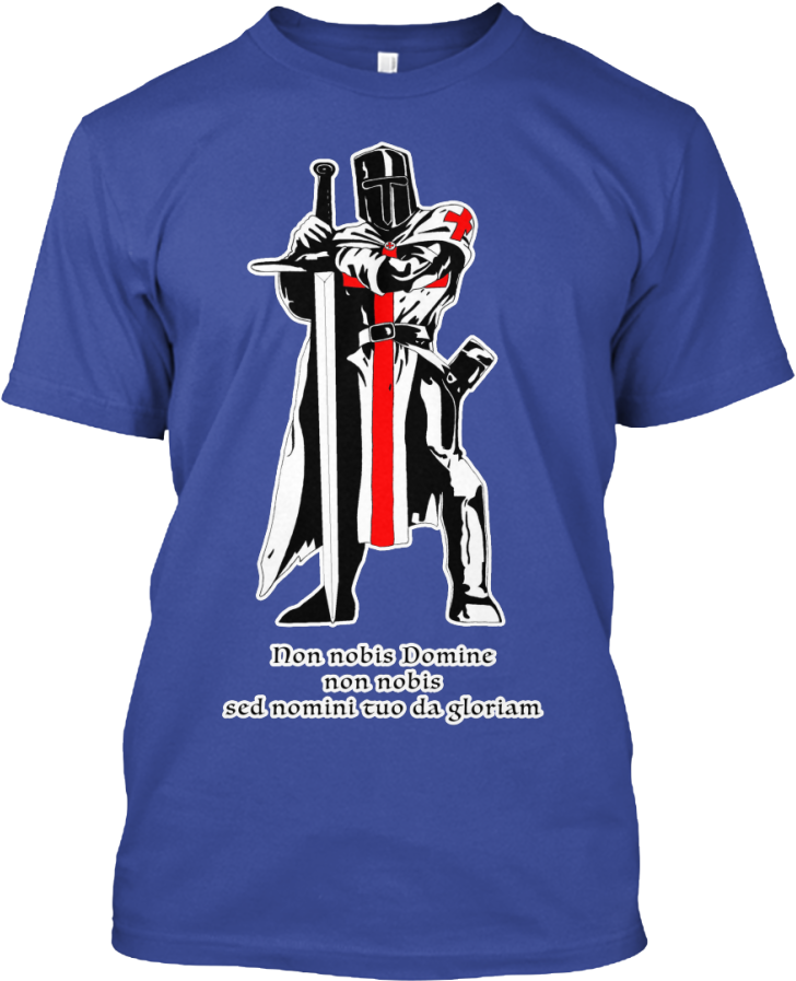 Knights Templar Crusader T-shirt - Tighten Up Shirt (756x900), Png Download