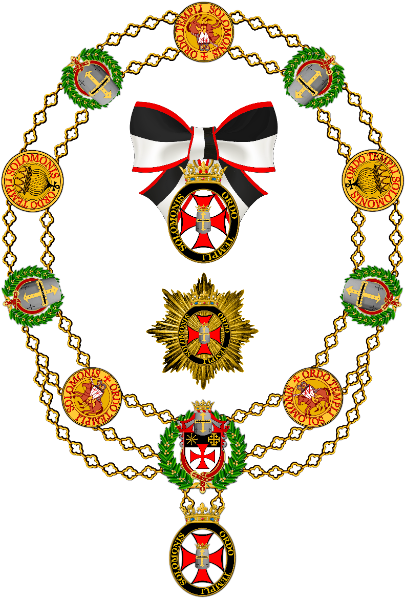 Official Regalia Of The Modern Knights Templar Order - Self Styled Orders (800x1182), Png Download