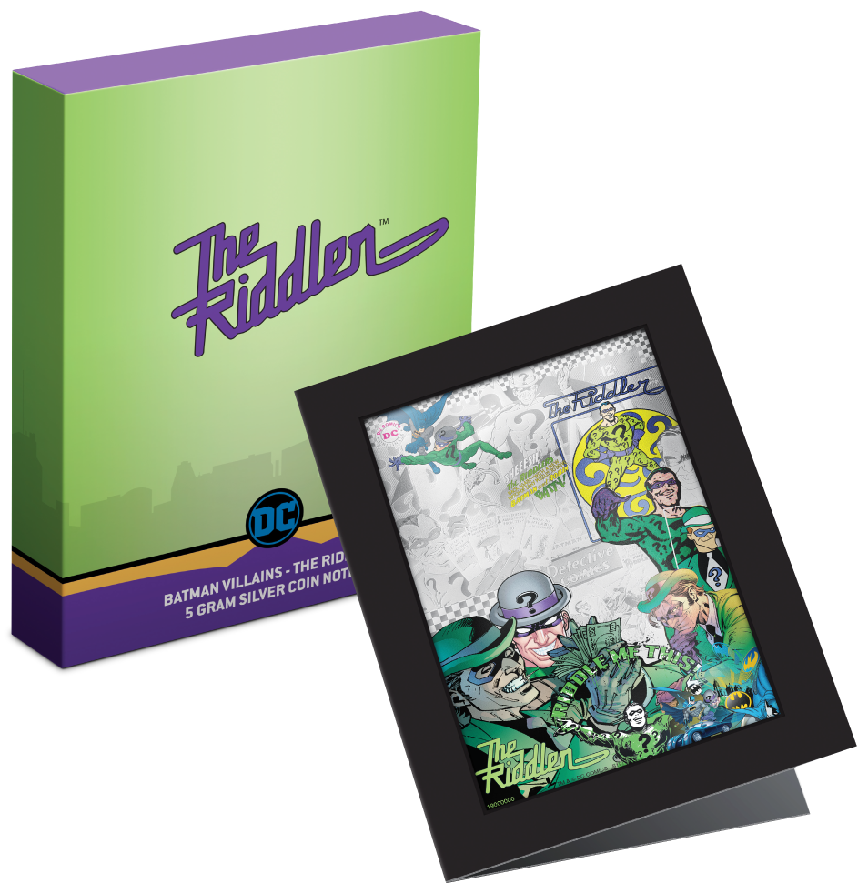 Silver Numis Batman Villains - Batman (1000x1000), Png Download