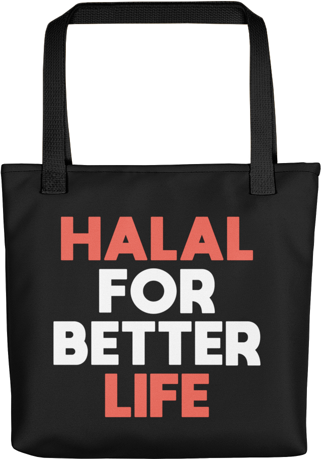 Halal For Better Life - Tote Bag (1000x1000), Png Download