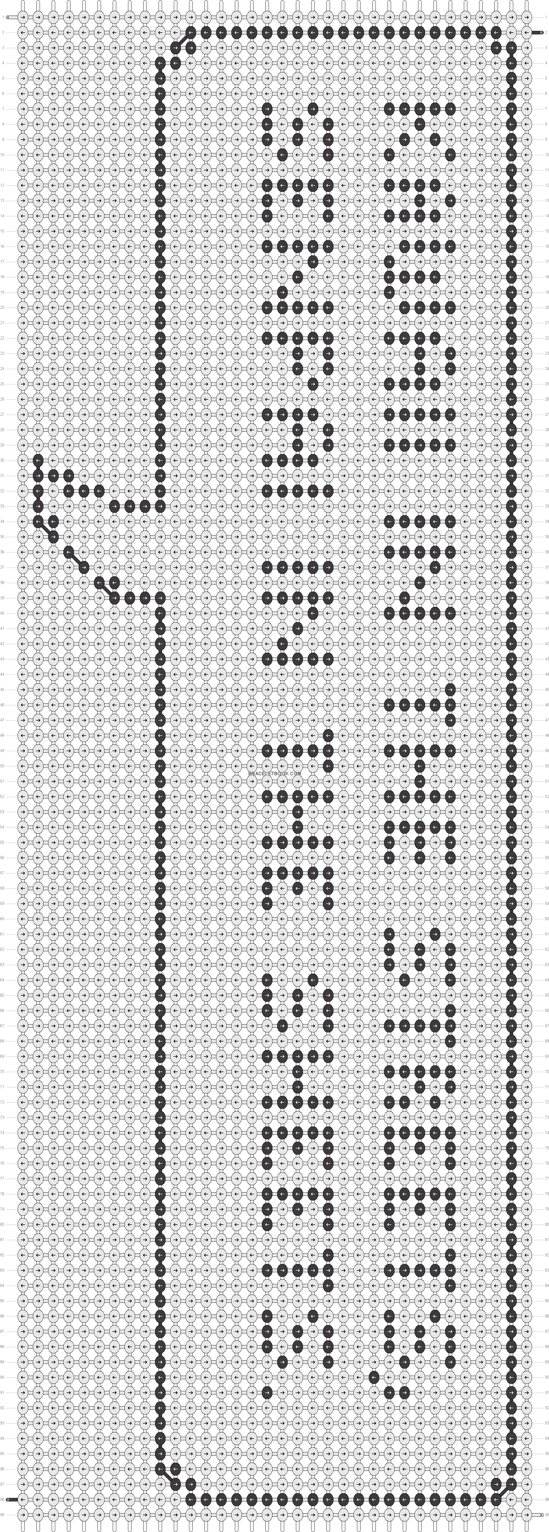 Alpha Pattern - Cross (1884x5220), Png Download