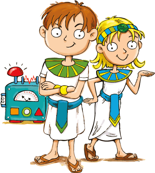 Aztec Clipart Ks2 - Kids In Ancient Egypt (550x650), Png Download