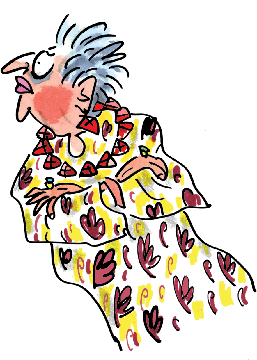 Gran - Illustration (1016x1267), Png Download