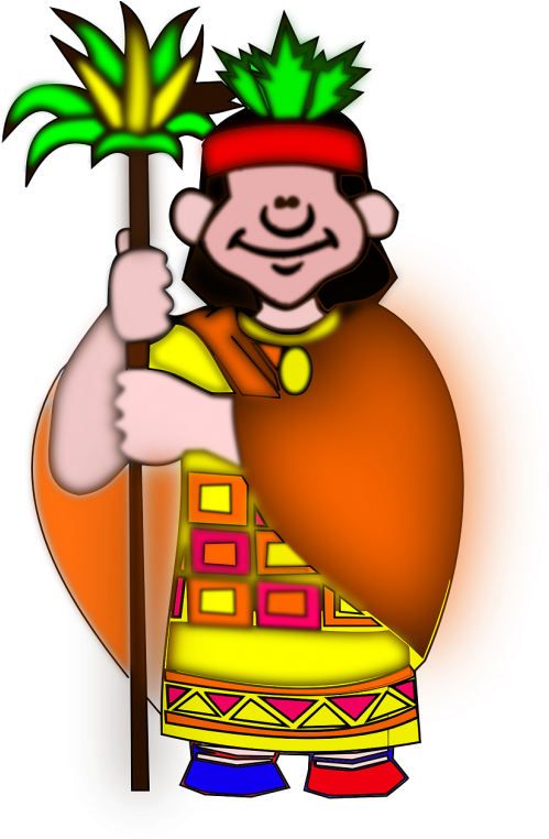 Mayan People Png (500x774), Png Download