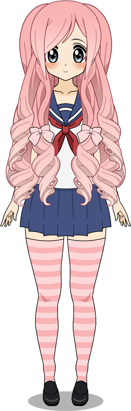 Image Suzumi Fullbody Png Yandere Simulator Fanon Wikia - Portrait Yandere Simulator Full Body (520x1468), Png Download