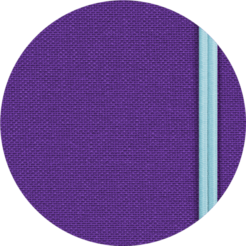 Ultraviolet & Baby Blue - Circle (800x800), Png Download