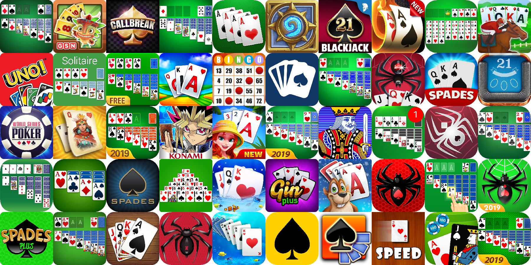 App Icons Of Top 50 Mobile Games In The Us Play Store (1800x900), Png Download