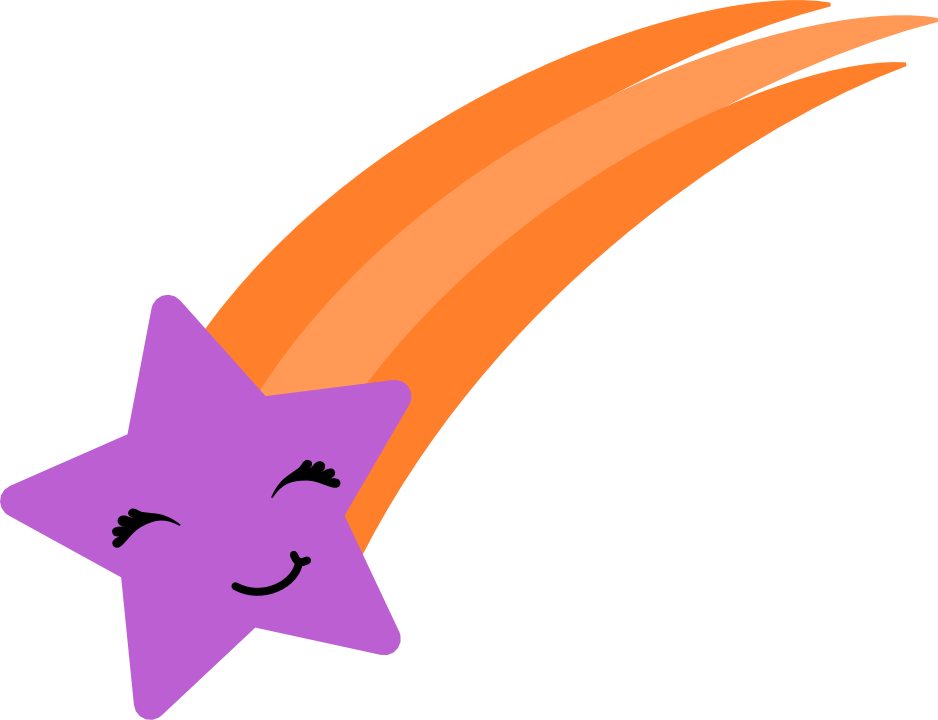 Shooting Star 4 (938x720), Png Download