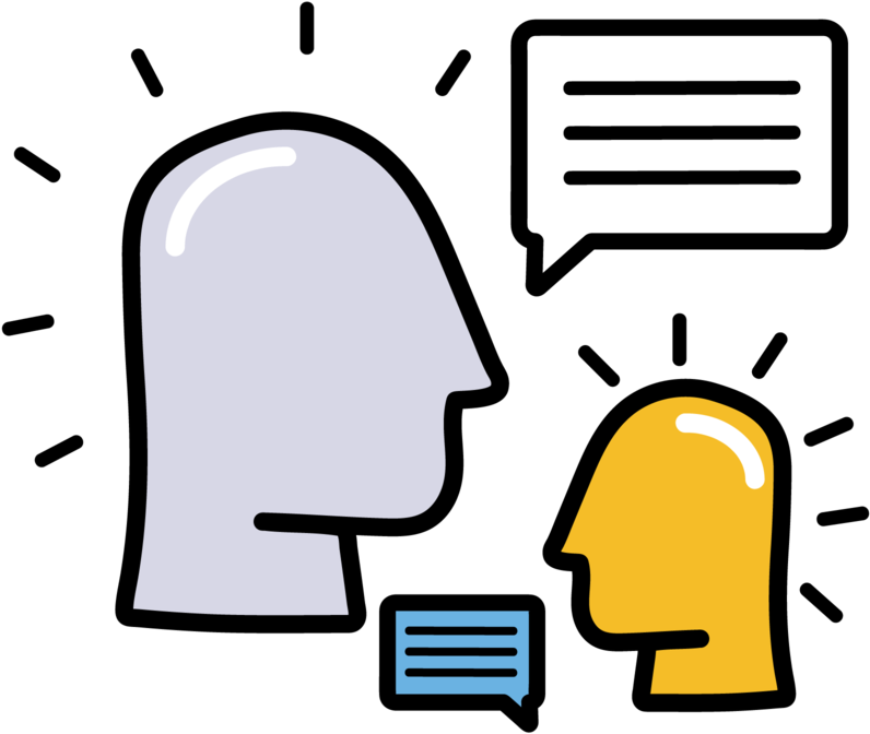 Facetoface-icon (1000x1000), Png Download