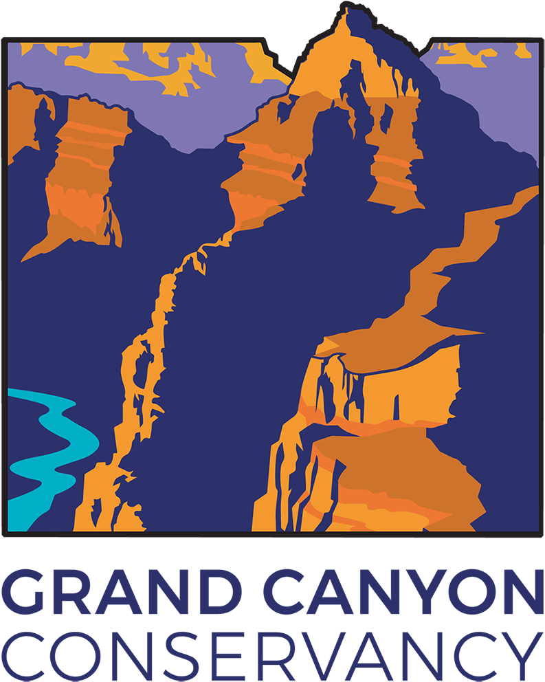 Grand Canyon Conservancy Logo - Grand Canyon Association Logo (810x1000), Png Download