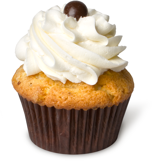 Our Cozy Hot Cocoa Cupcake - White Chocolate Cupcake Png (625x705), Png Download