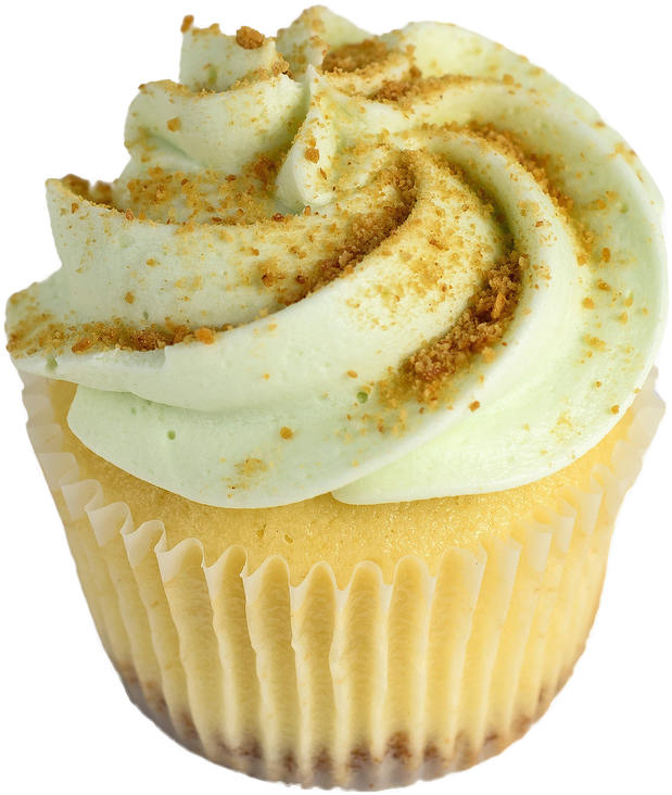 Key Lime Cupcake - Cupcake (674x800), Png Download